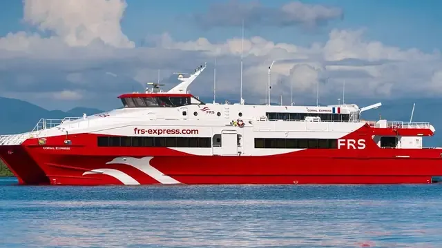 FRS ferry at Roseau Ferry Terminal, Dominica